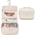 thumbnail image 3 of Neceser colgante Narwey, organizador de maquillaje de viaje, color beige, 3 of 7