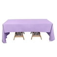 thumbnail image 2 of BalsaCircle 6 Pieces 60" x 126" Lavender Rectangle Polyester Tablecloths Table Cover Linens, 2 of 8