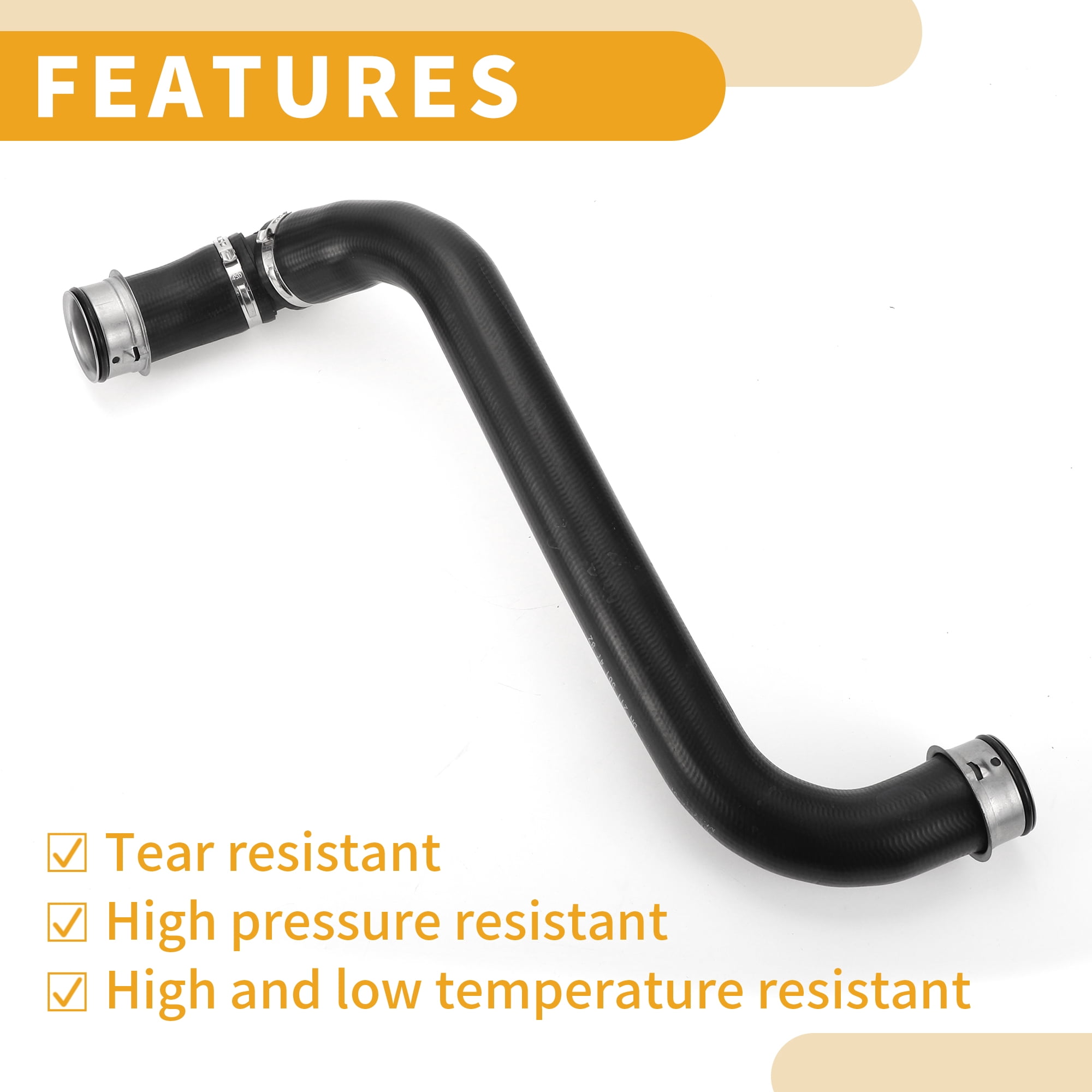 Unique Bargains Radiator Hose No.A2115014782 For Mercedes Benz S211 W211 E350 2006-2009