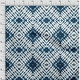 thumbnail image 3 of oneOone Polyester Lycra Dark Navy Blue Fabric Geometric Shibori Quilting Supplies Print Sewing Fabric By The Yard 56 Inch Wide, 3 of 4