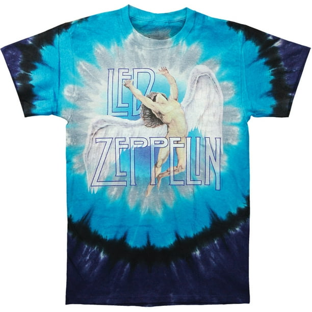 Led Zeppelin Led Zeppelin Men's Swan Song Tie Dye Tshirt Multi