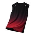thumbnail image 6 of UAYOTSE Men Summer Men Shirt Breathable Loose Fit Athletic Tank Tops for Swimming Running Party,Sizes L, 6 of 9