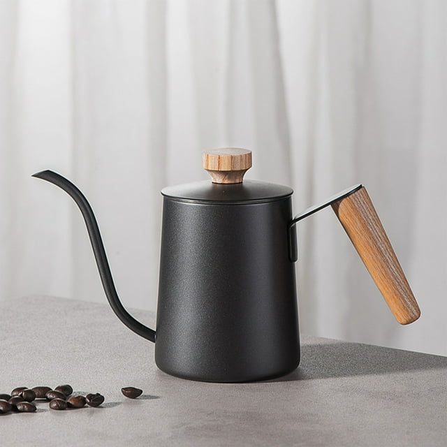 TIMIFIS Portable Bean Mill Stainless Steel Hand Coffee Pot Home Use Drip Coffee Pot Long Spout Kettle Thermal Insulation Handle Kitchen Appliances