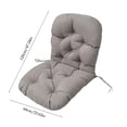 thumbnail image 4 of Sentmoon Seat Cushion for Chair Desk Chair Cushion for Long Sitting Indoor and Outdoor Chair Seat Cushions and Backrests Rattan Chairs Garden Seat Cushions, 4 of 8