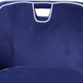 thumbnail image 6 of Sagebrook Home Two-Toned Accent Chair - Dark Blue  , Square, Non-Woven Fabric, Contemporary, 28"L X 30"W X 31"H, Two Tone, 6 of 9