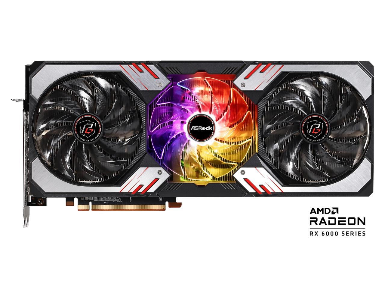 ASRock Phantom Gaming Radeon RX 6800 XT 16GB GDDR6 PCI Express 4.0