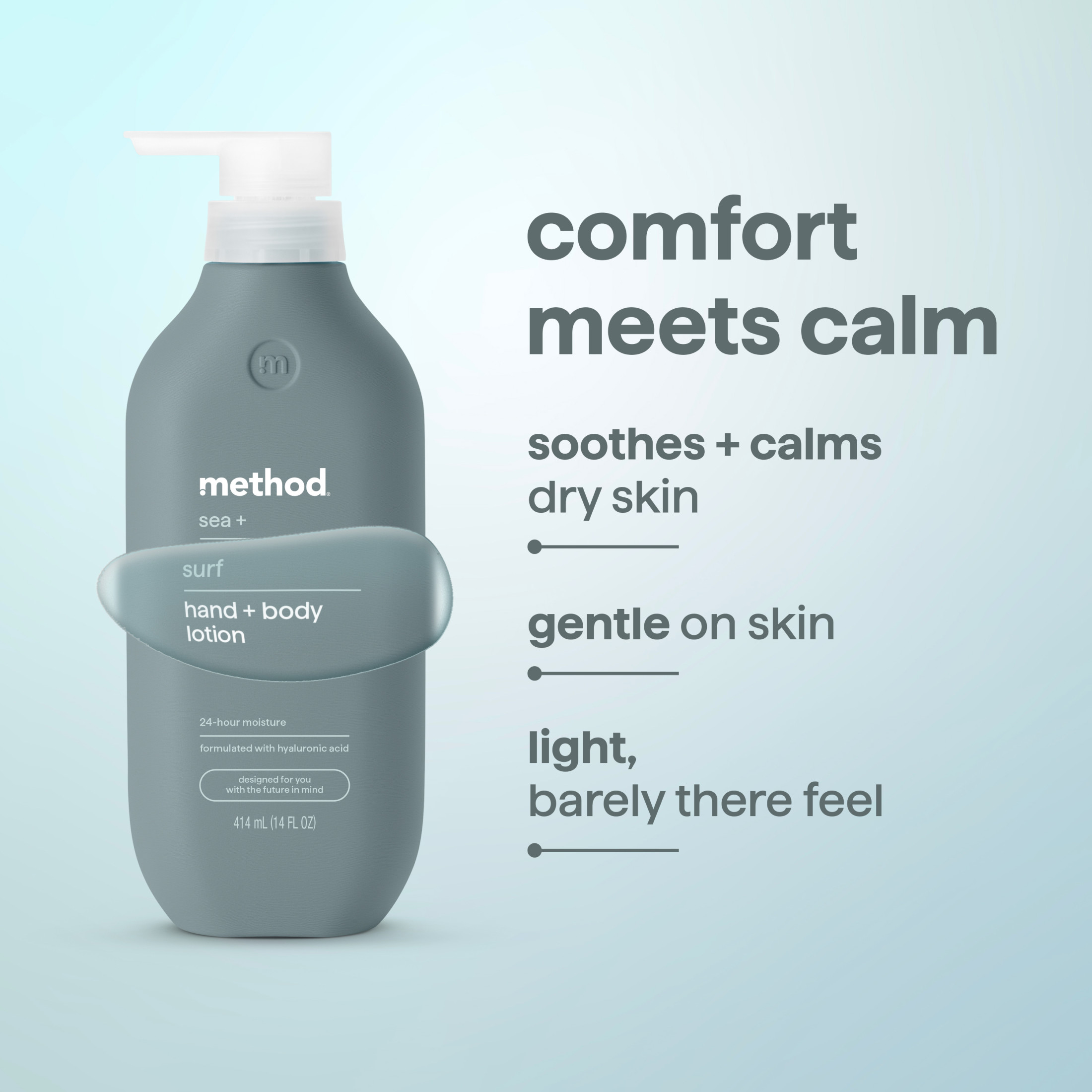 Method Hand + Body Lotion for Men, Sea + Surf, 14 fl oz photo 6
