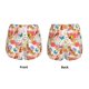 thumbnail image 3 of Balery Flowers And Birds Watercolor Pantalones cortos deportivos para mujer con forro y dos bolsillos, elásticos, para entrenamiento, gimnasio, yoga-Large, 3 of 7