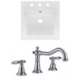 thumbnail image 1 of American Imaginations 59-in. W 3H8-in. Ceramic Top Set In White Color AI-16027, 1 of 1