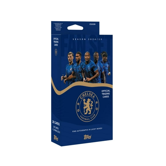 2024-25 Topps Chelsea Fan Set (28 Cards)