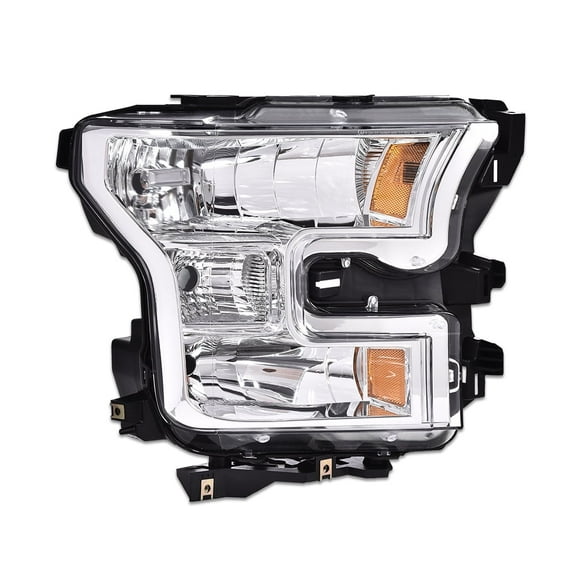 CROSSDESIGN Headlights Fit for Ford F150 2015-2017 Headlamps