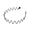 G, variant on Unisex Men's Women Sports Wave Hair Band Metal Black Hairband Headband 2024 J9Z5