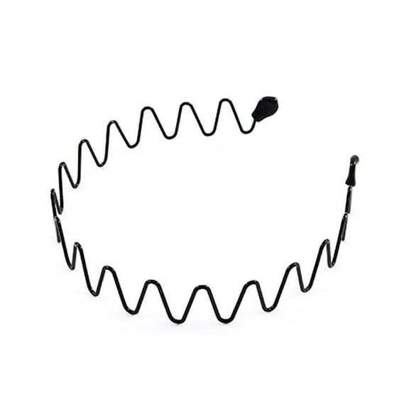 QHUDLV Men’s Wavy Hairband – Outdoor Sports Headband – Handsome Accessory