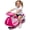 Pink, variant on HNH 12V Electric Wiggle Car with LED Wheels, 2 Seater, Music & Bluetooth, Ride On Toy for Kids Ages 3+, 68 Lbs, Blue