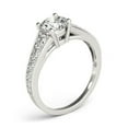 thumbnail image 3 of 14k Gold Antique Tapered Shank Diamond Engmt Ring 1 3/8 cttw SZ 7, 3 of 4