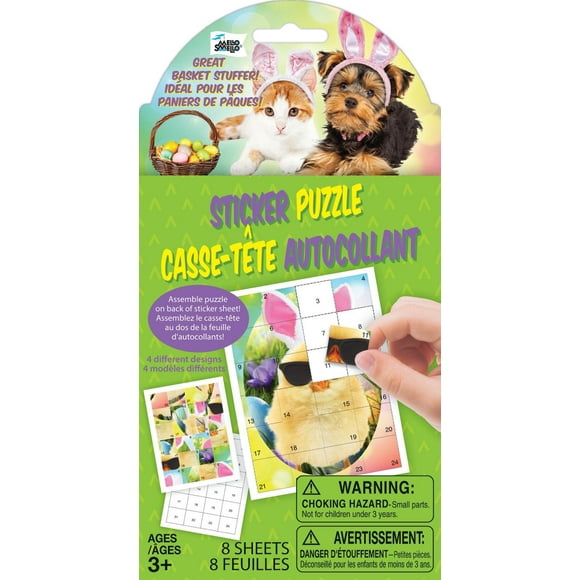 Mello Smello 8CT Animal Sticker Puzzle
