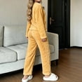 thumbnail image 7 of Gamivast Winter 2 Piece Sets for Women Fleece Long Sleeve Crewneck Top Pants Sleepwear Cozy Loungewear Winter Warm 2 Piece Sweatsuit, 7 of 7