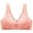 Watermelon Red, variant on Water Bras for Women Bra Pack Steel Ring Thin Women Bra Front Button Breathable Gathers Underwear Comfort Bra