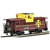 Bachmann HO Scale 36ft WideVision Caboose Atchison Topeka & Santa Fe/ATSF