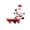 A #56, variant on StlyGar Animated Electric Christmas Elf on Skateboard, Musical Lighted Plush Doll with LED for Holiday Tabletop Decor
