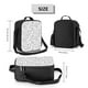 thumbnail image 2 of Disketp Black White Music Bolsa Térmica Estampada para Almuerzo, Lonchera para Hombres y Mujeres Adultos, 2 of 7