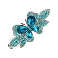 thumbnail image 1 of Ofertas Únicas 1 Pc Clip para el Cabello de Mariposa en Gradiente Barrette Francesa para el Hogar Azul, 1 of 1