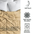 thumbnail image 6 of Southshore Fine Living, Inc. Twin/XL Comforter, Down-Alternative, Twin Bedspread, All Seasons, Gold, 6 of 9