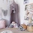 thumbnail image 3 of Chiffon Balls Decoration Mosquito Net Decoration Ball Hanging Ornament Wall Pendant Bed Canopy Accessory Bed Decor for Kids Room Children's Room, 3 of 7