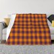 thumbnail image 1 of Balery Fall Buffalo Plaid Manta de Franela con Dibujo, Lujo Ultra Suave y Cálido, Antipelusa y Resistente a las Arrugas para Cama, Sofá, Camping -50"x40", 1 of 6