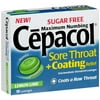 Combe Inc.: Sore Throat Relief w/Anesthetic & Lemon Lime Flavor Cepacol Oral Lozenges, 18 Ct