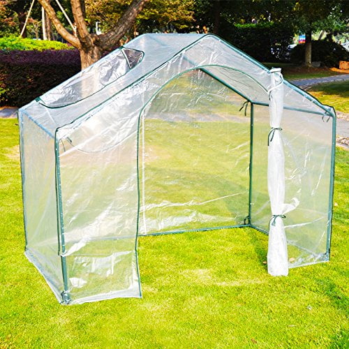 Sunrise Portable Outdoor Gardening Mini Greenhouse, Transparent