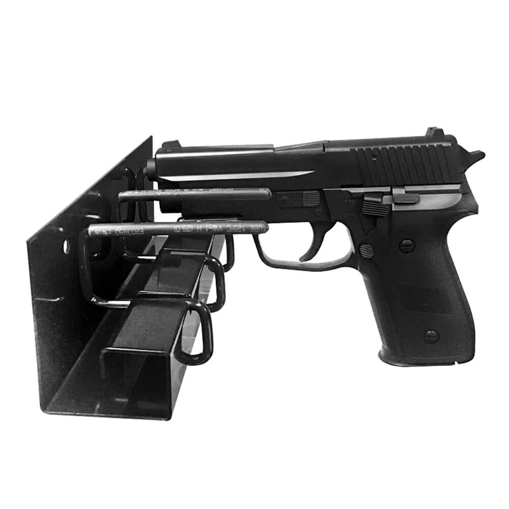 Stealth Quick Access 5 Pistol Gun Safe with Biometric System, 12" x 9" x 9", Solid Steel