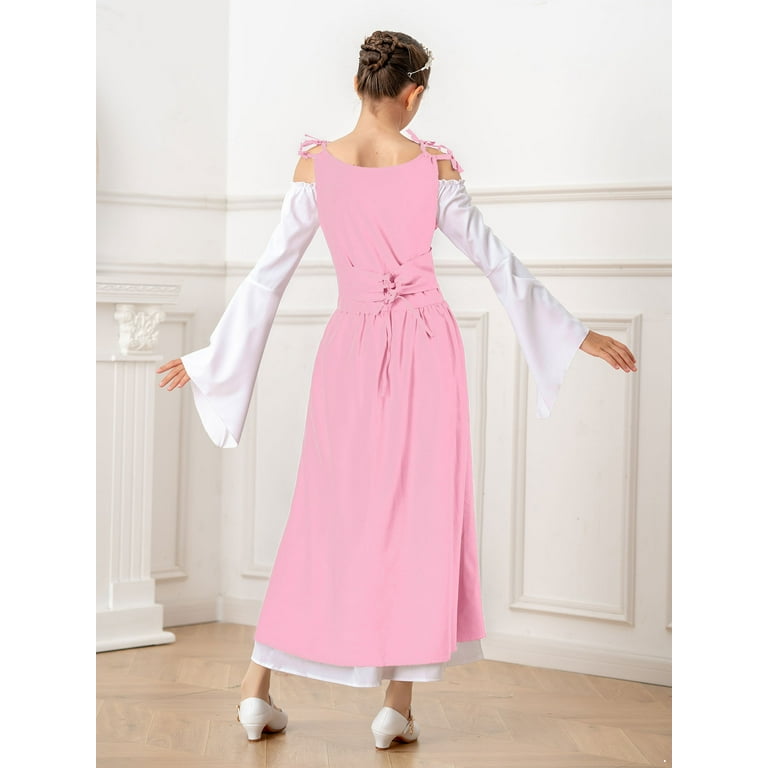 women's light pink off the shoulder dress for a wedding Light Pink Off Shoulder Formal Maxi Dress Liymc