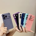 thumbnail image 6 of Allytech Liquid Silicone Back Cover Case for Apple iPhone 17 6.9", Slim Fit Shockproof Corner Protective Bumper Skin Feeling Anti-Scratch Case - Navyblue, 6 of 7