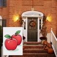 thumbnail image 3 of Autumn Garden Flag for Outdoor Apple Versatile Outdoor Garden Flag Vintage Illustration Fruits Durable Porch Flag for Front Door Outdoor Backyard Home Decoration (28x40 Inch), 3 of 6