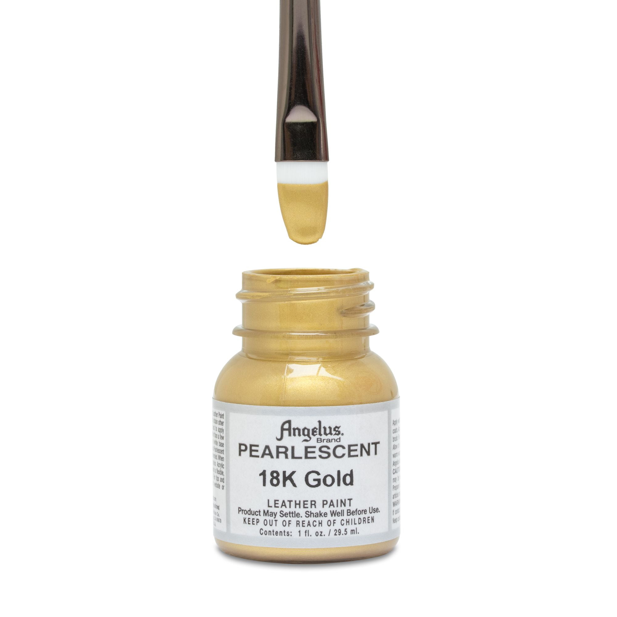 The Angelus Pearlescent Acrylic Paint 18K Gold #455 29Ml Use On Leather,  Vinyl Or Fabric Riot Creativity is a great value for the Money