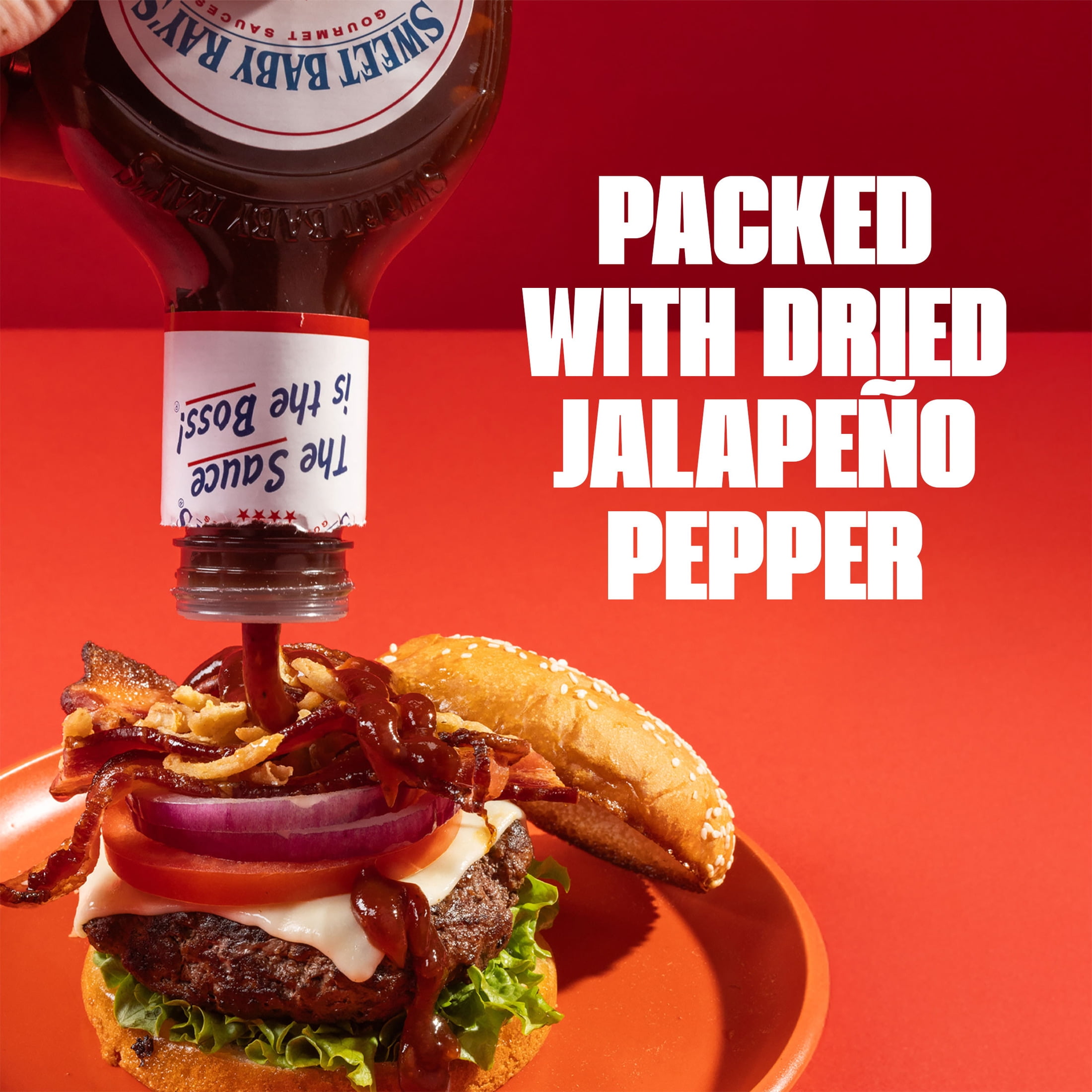 (12 pack) Sweet Baby Ray's® Sweet 'n Spicy Barbecue Sauce 40 oz