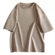 thumbnail image 2 of pstuiky camisetas para hombre, Blusa informal de manga corta con cuello redondo y color liso para hombre camisas casuales para hombre m, 2 of 7