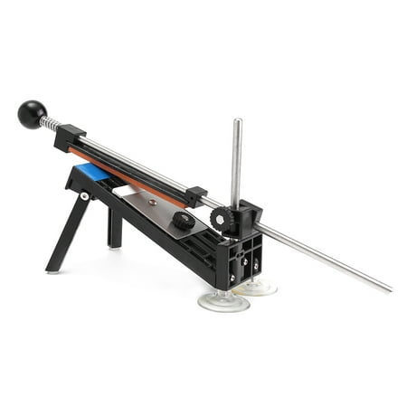 

Walmeck Kitchen Cutter Sharpener Sharpening System Fix-angle Tool with 4 Stones+Cleaning Cloth+Manual