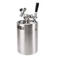 thumbnail image 1 of Mini Fût de Bière Pressurisé, Répartir Uniformément Mini Baril de Bière pour la Maison, 1 of 7