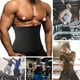 thumbnail image 4 of Hombres Cintura Sauna Trainer Pérdida de peso Corsé Vientre Gimnasio Body Shaper (S / M) Plata JShteea Para Estrenar, 4 of 9
