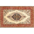 thumbnail image 1 of Ahgly Company Machine Washable Indoor Rectangle Traditional Red Area Rugs, 2' x 4', 1 of 7