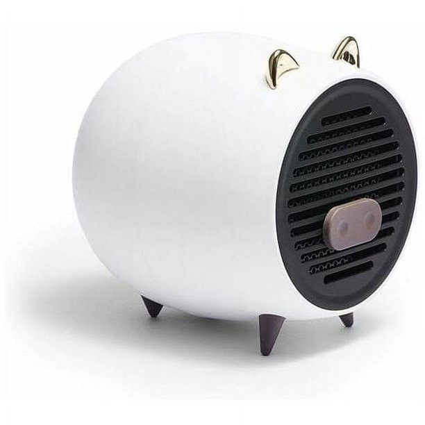 Radiateur Soufflant Électrique, USB Mini Radiateur Soufflant, Chauffage d?appoint Portable Ventilateur De Radiateur Électrique En Céramique Personal para Bureau D'étude À Domicile zhuoxuan