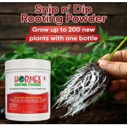 Hormex Rooting Powder #8 - Root Hormone & Stimulator for Semi-Hardwood Plant Cuttings, 0.8 IBA, 1 LB