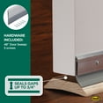 thumbnail image 4 of M-D Building Products 05413 48 in. Silver Aluminum and Vinyl Heavy-duty Screw-on Door Sweep, 4 of 9