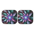 thumbnail image 7 of Balery 2 Piece Colored Abstract Car Windshield Sun Shade|Foldable Front Windshield Shade for Car Front Window for Most Sedans SUV Truck-Medium, 7 of 7