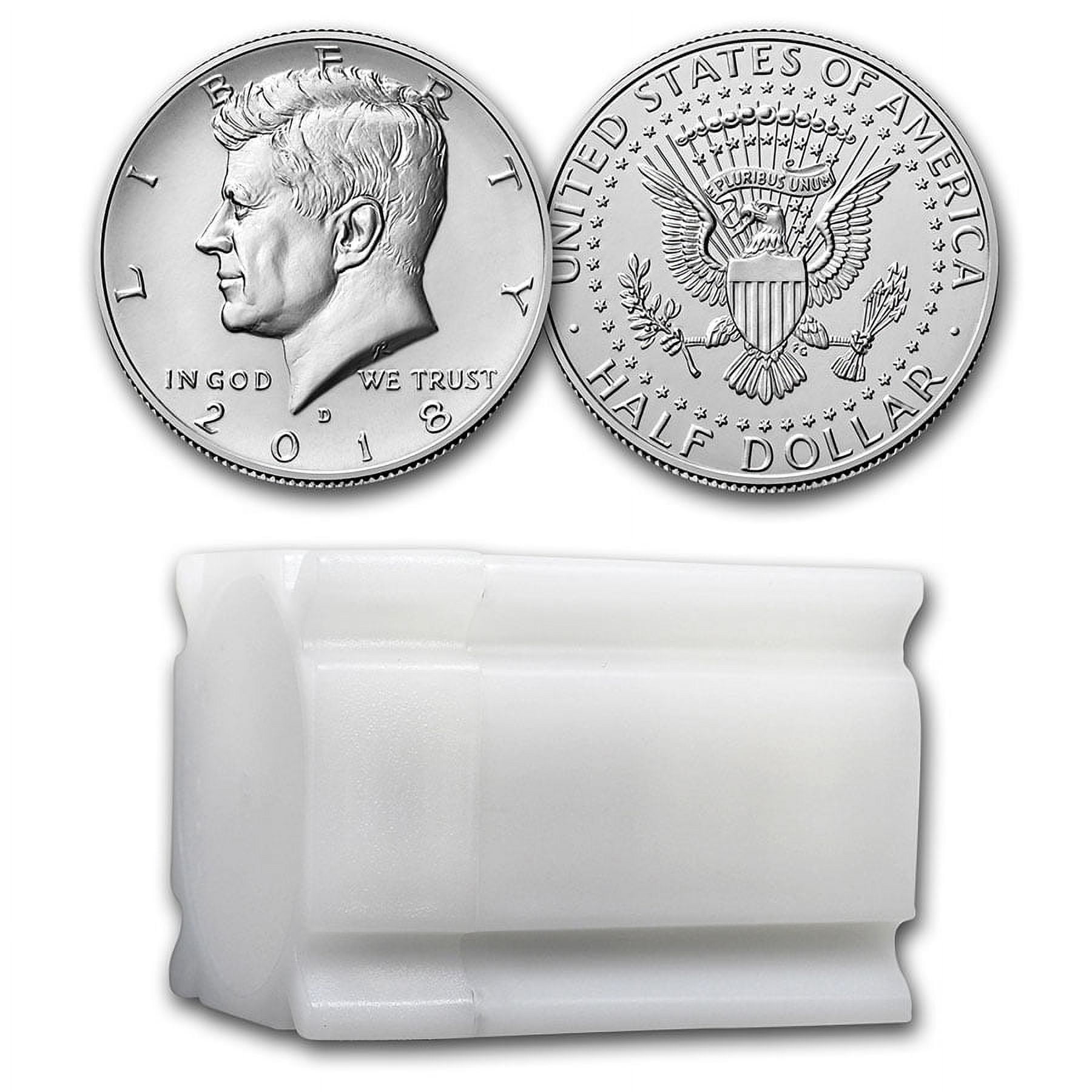 2018-D Kennedy Half Dollar 20-Coin Roll BU