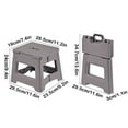 thumbnail image 3 of Wovilon Plastic Folding Stool Outdoor Portable Stool Portable Folding Stool Benchs Outdoor Folding Stool Stool Picnic Stool, 3 of 6