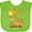 Apple Green, variant on Inktastic My Aunt Loves Me Giraffe Boys or Girls Baby Bib