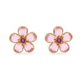 thumbnail image 1 of Pendientes Swarovski Idyllia con motivo de flores rosas, 1 of 6